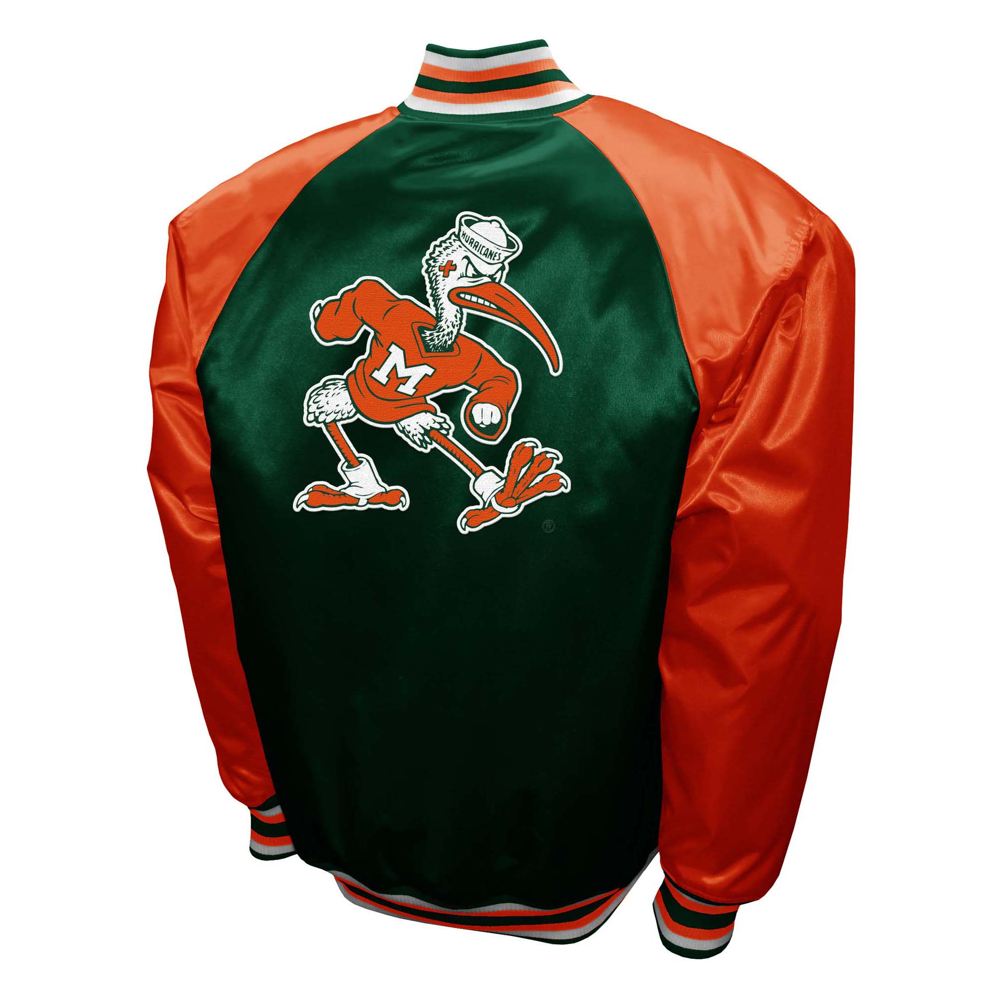 Franchise Club Mens NCAA The Game Satin Jacket - Picture 23 of 45
