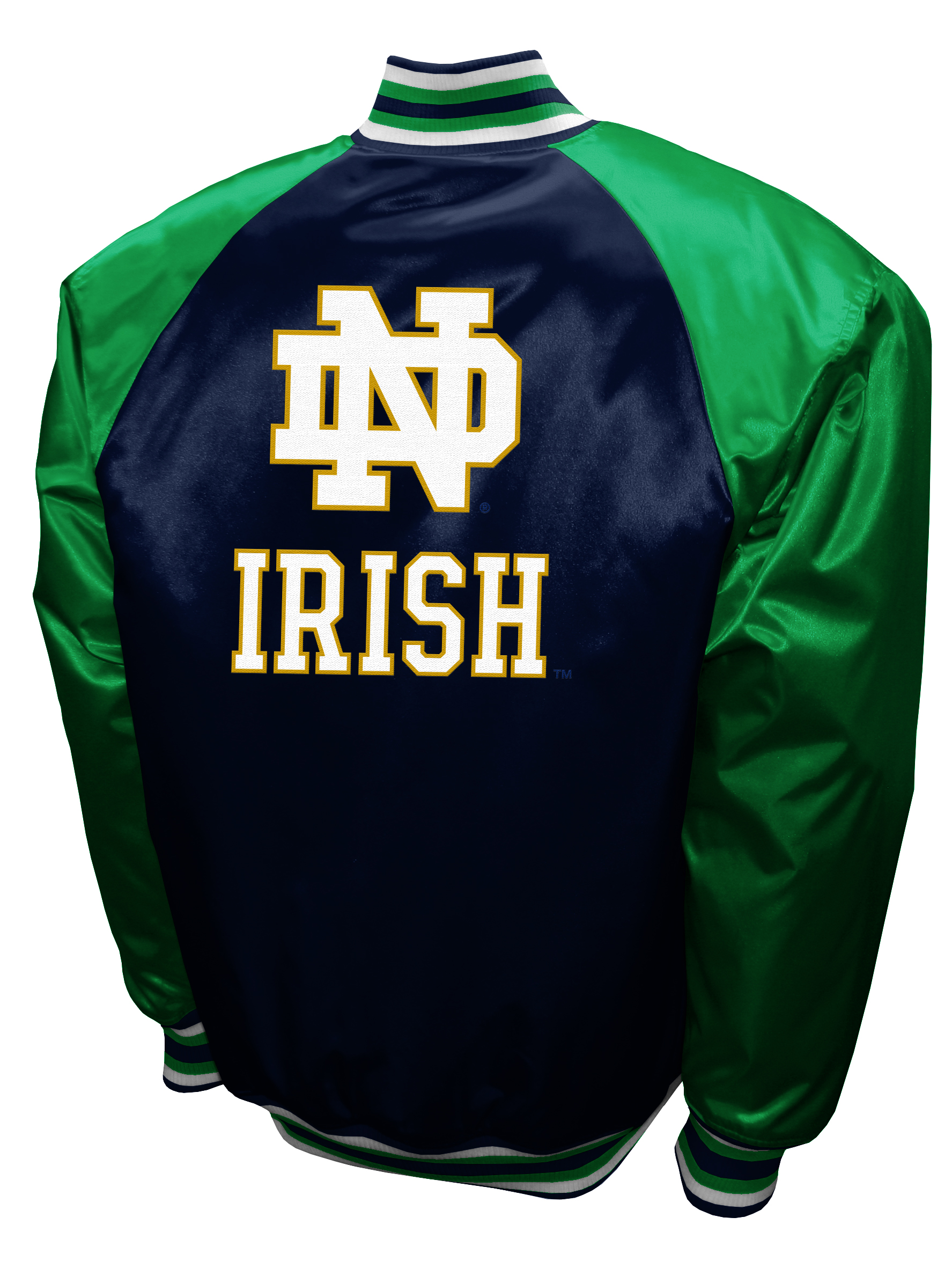 Franchise Club Mens NCAA The Game Satin Jacket - Picture 27 of 45