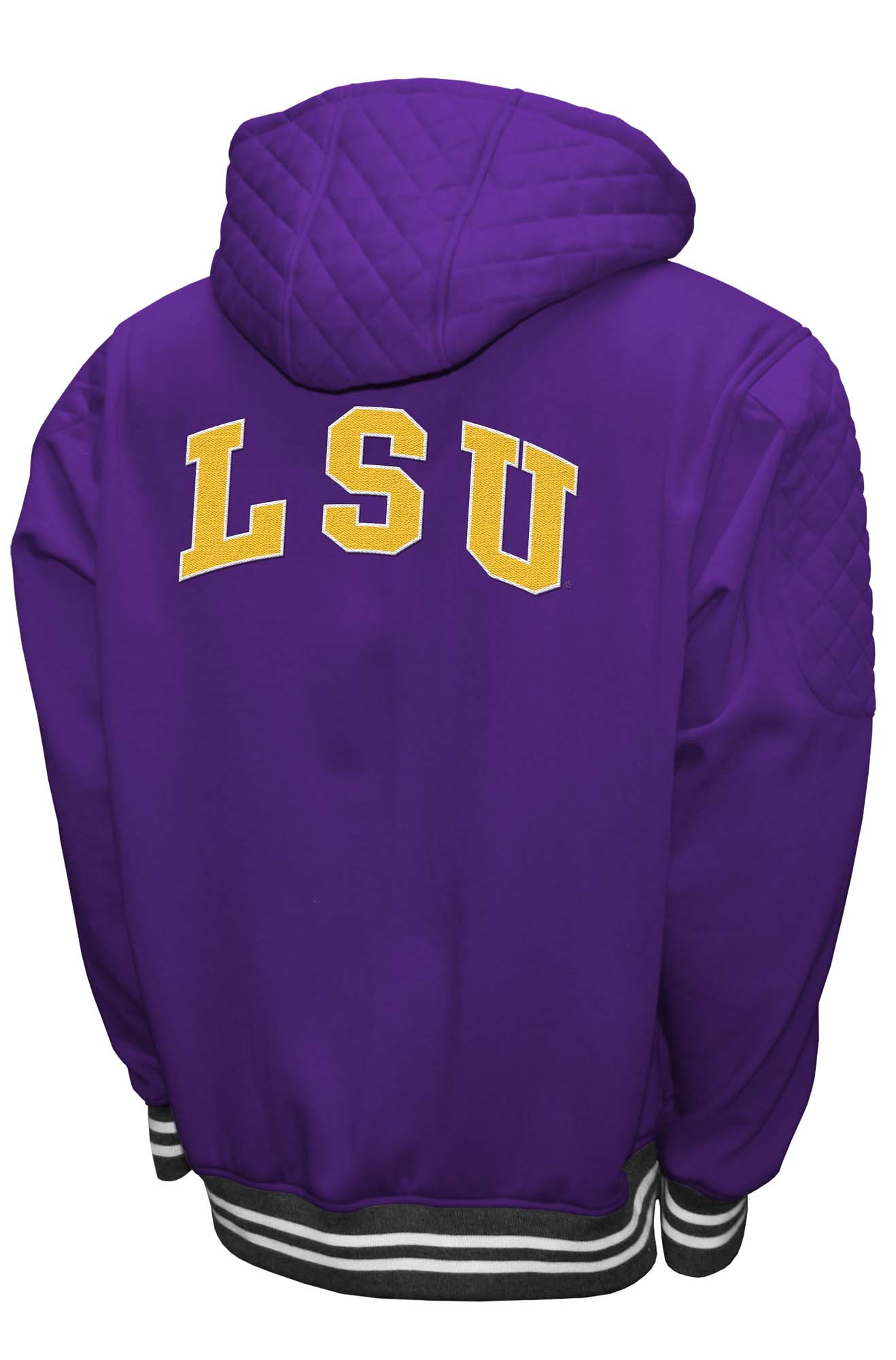Franchise Club Mens NCAA Teams The Grind Hoodie Style Jacket - Picture 9 of 23