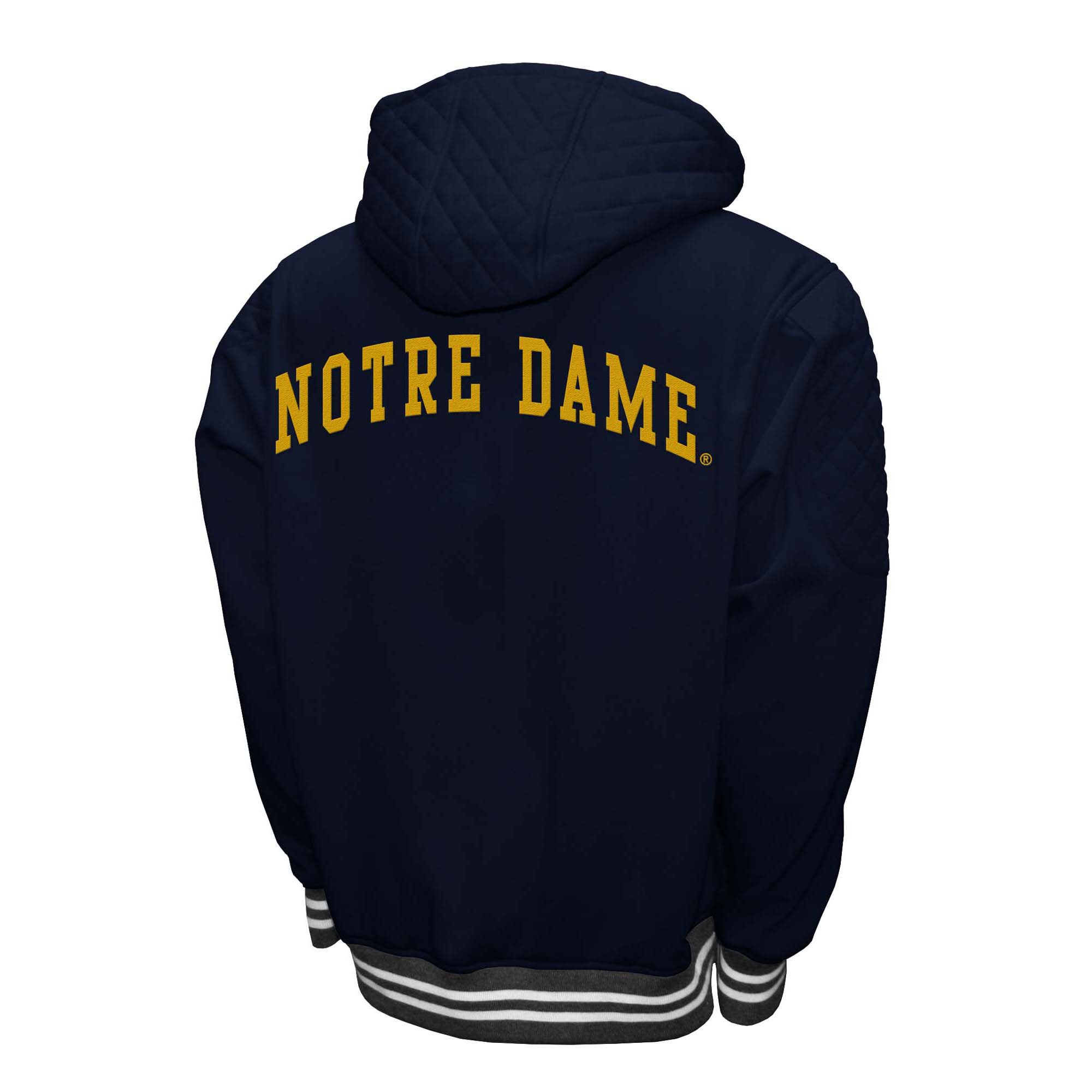 Franchise Club Mens NCAA Teams The Grind Hoodie Style Jacket - Picture 13 of 23