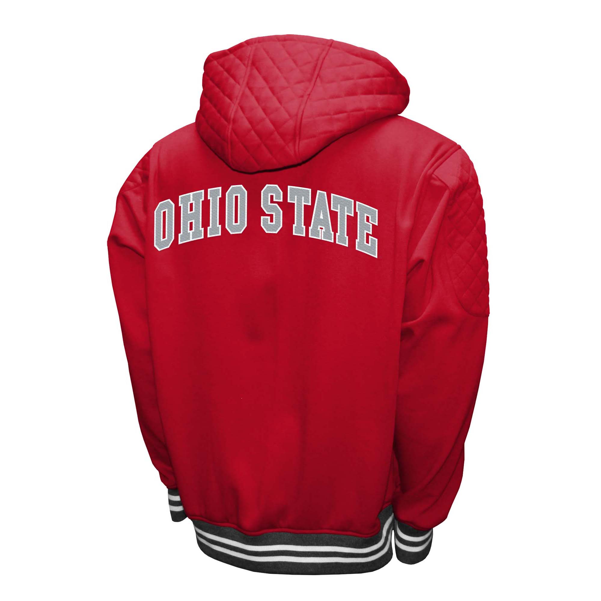 Franchise Club Mens NCAA Teams The Grind Hoodie Style Jacket - Picture 17 of 23