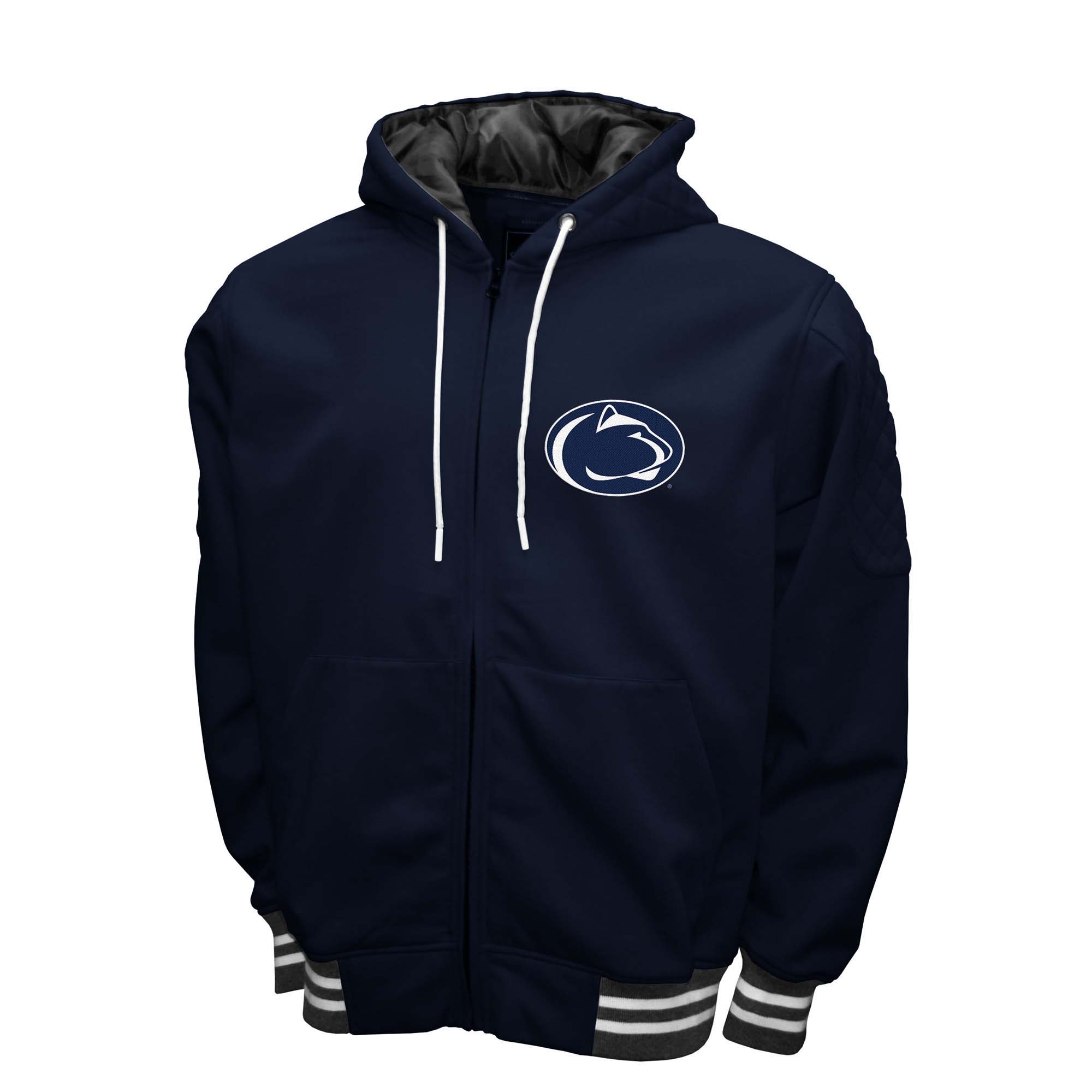Franchise Club Mens NCAA Teams The Grind Hoodie Style Jacket - Picture 18 of 23