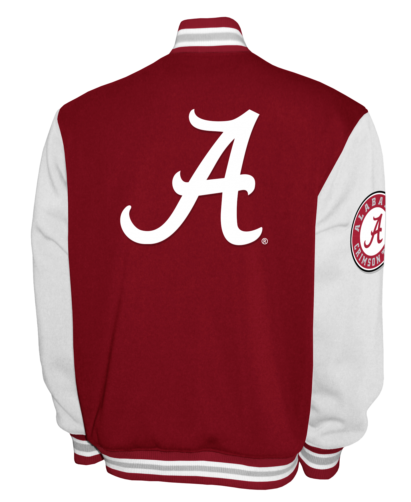 Franchise Club Mens NCAA Varsity Fleece Jacket
