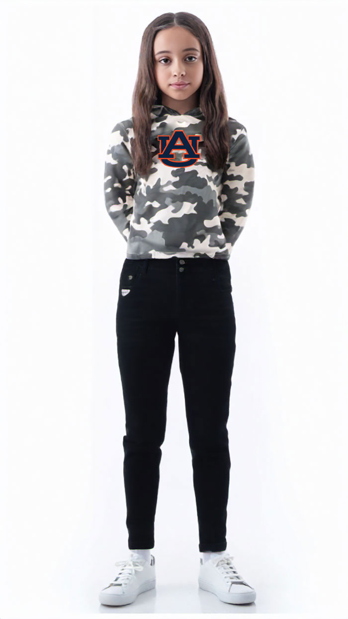 Wes and Willy Kid and Toddler NCAA Camo Long Sleeve Hooded T-Shirt - Picture 13 of 55