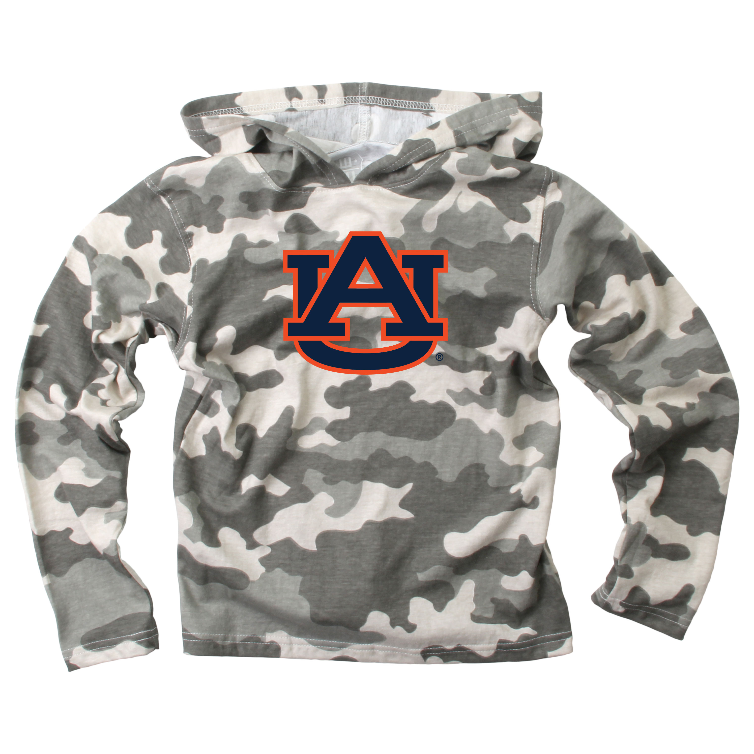 Wes and Willy Kid and Toddler NCAA Camo Long Sleeve Hooded T-Shirt - Picture 9 of 55