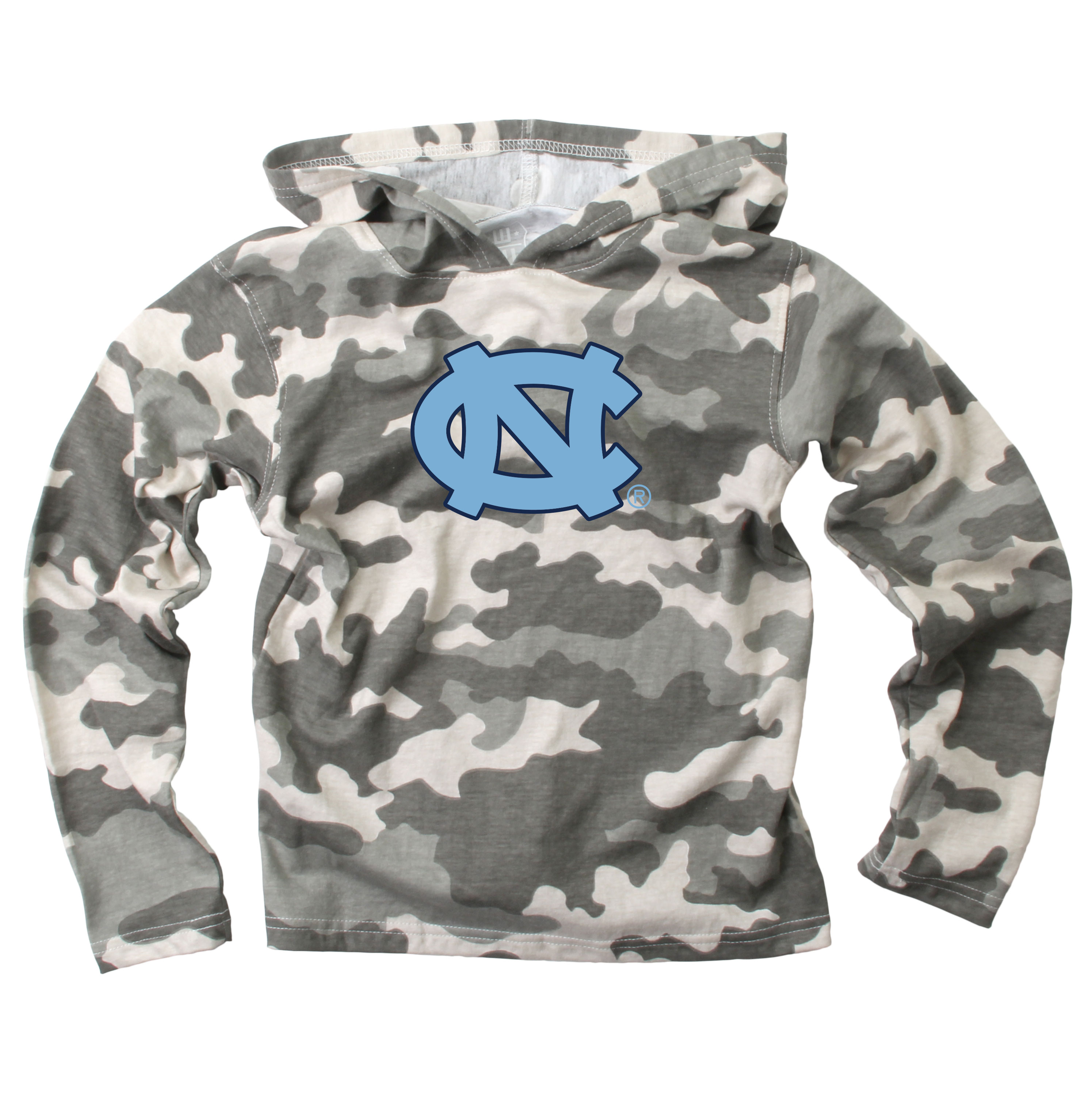Wes and Willy Kid and Toddler NCAA Camo Long Sleeve Hooded T-Shirt - Picture 44 of 55