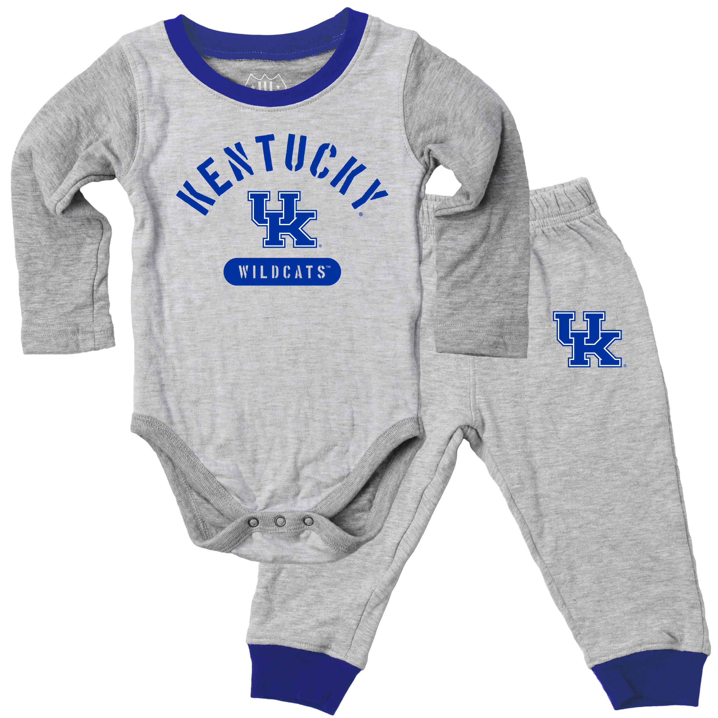 Wes and Willy Baby College Jie Jie Long Sleeve Bodysuit and Pant Set - Picture 12 of 19