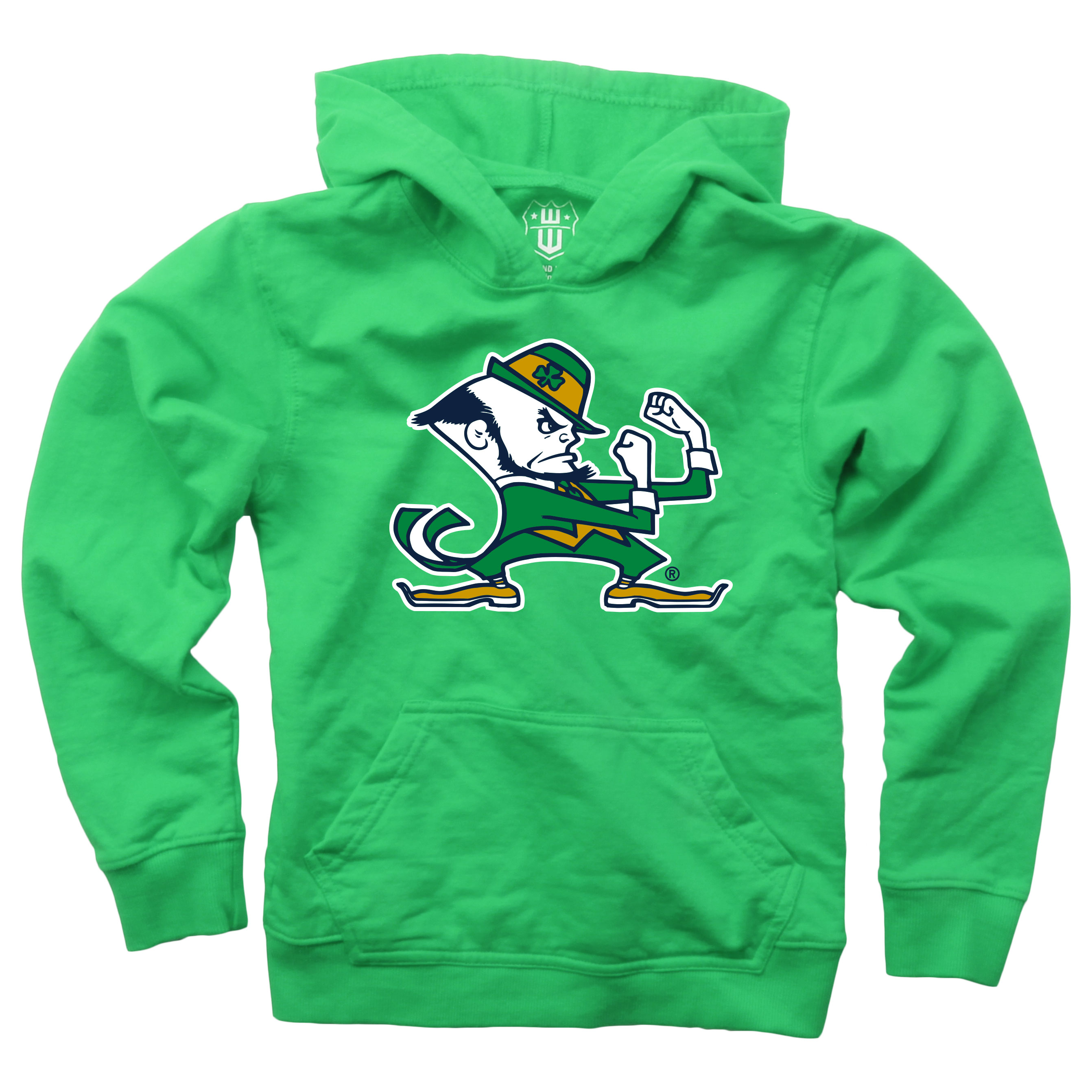 Wes and Willy Little Kids College Logo Hoodie Sizes 4-7 - Picture 3 of 4