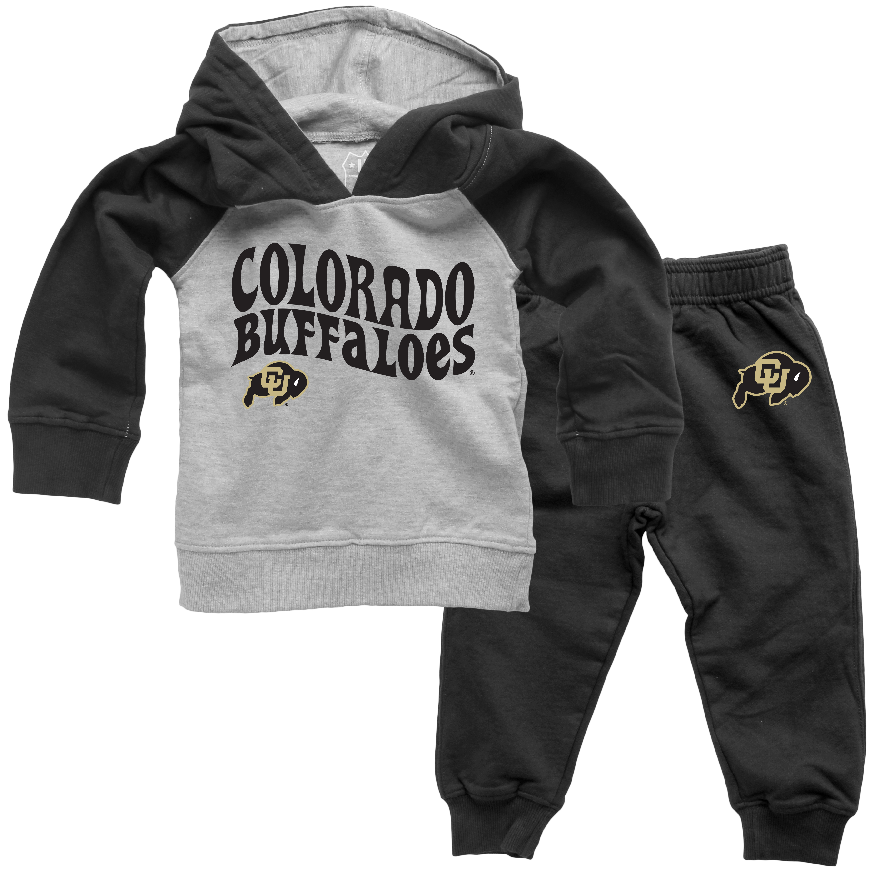 Wes and Willy Infant and Toddler NCAA Pant and Hoodie Set