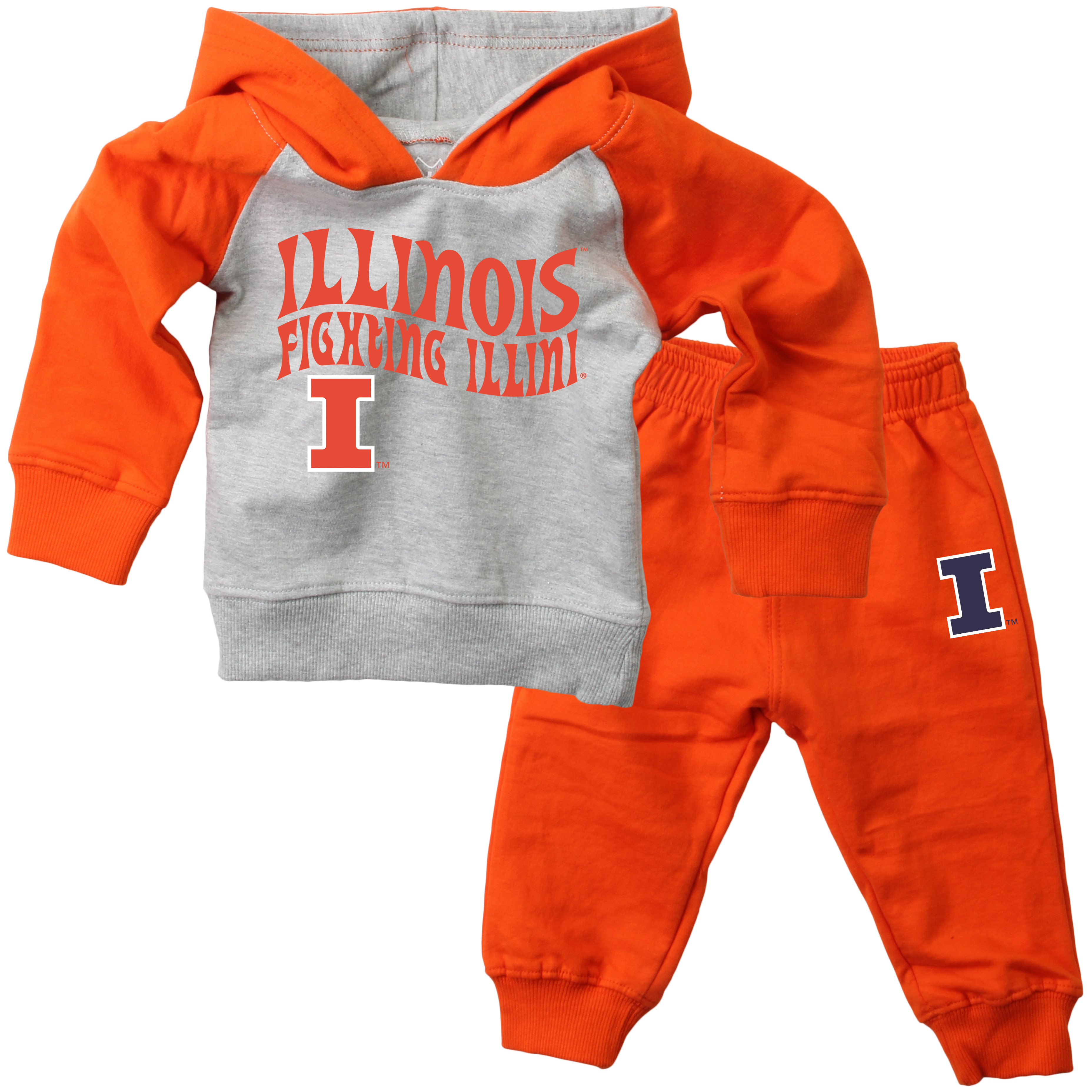 Wes and Willy Infant and Toddler NCAA Pant and Hoodie Set - Picture 11 of 53