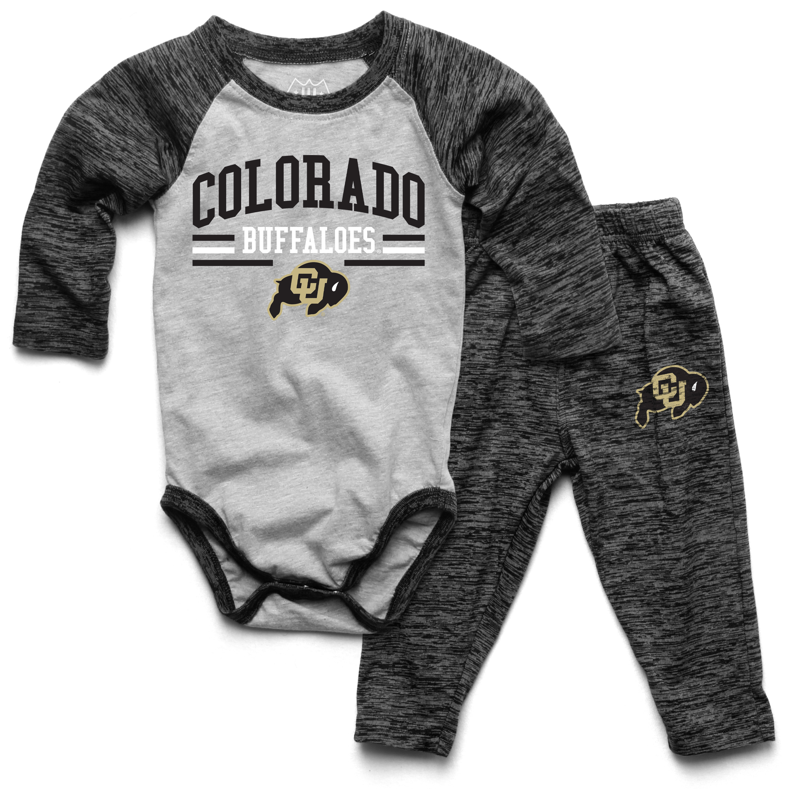 Wes and Willy Baby College Long Sleeve One Piece and Pant Set - Picture 19 of 70
