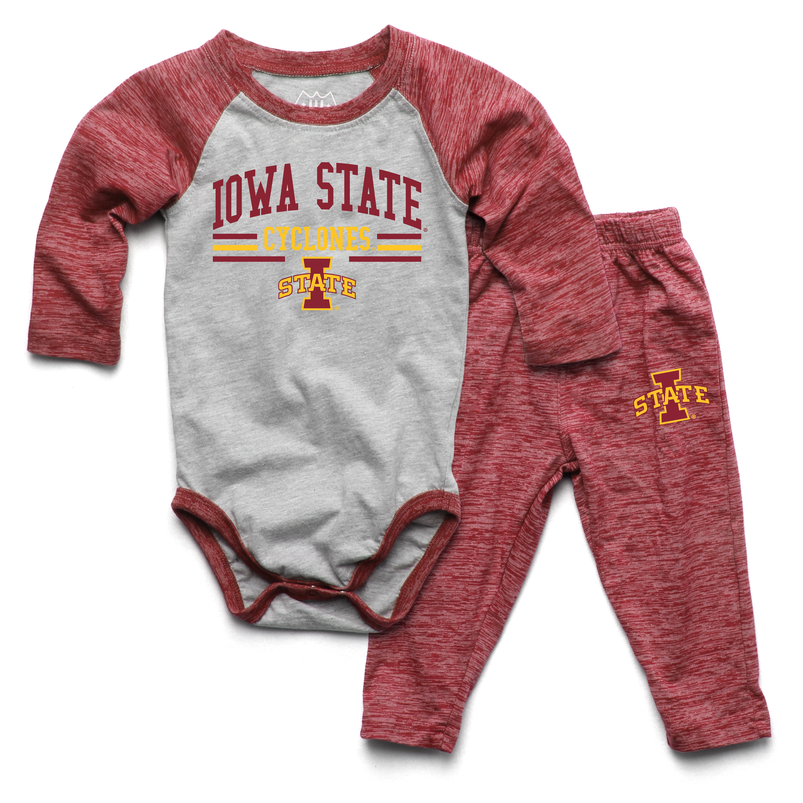 Wes and Willy Baby College Long Sleeve One Piece and Pant Set - Picture 31 of 70