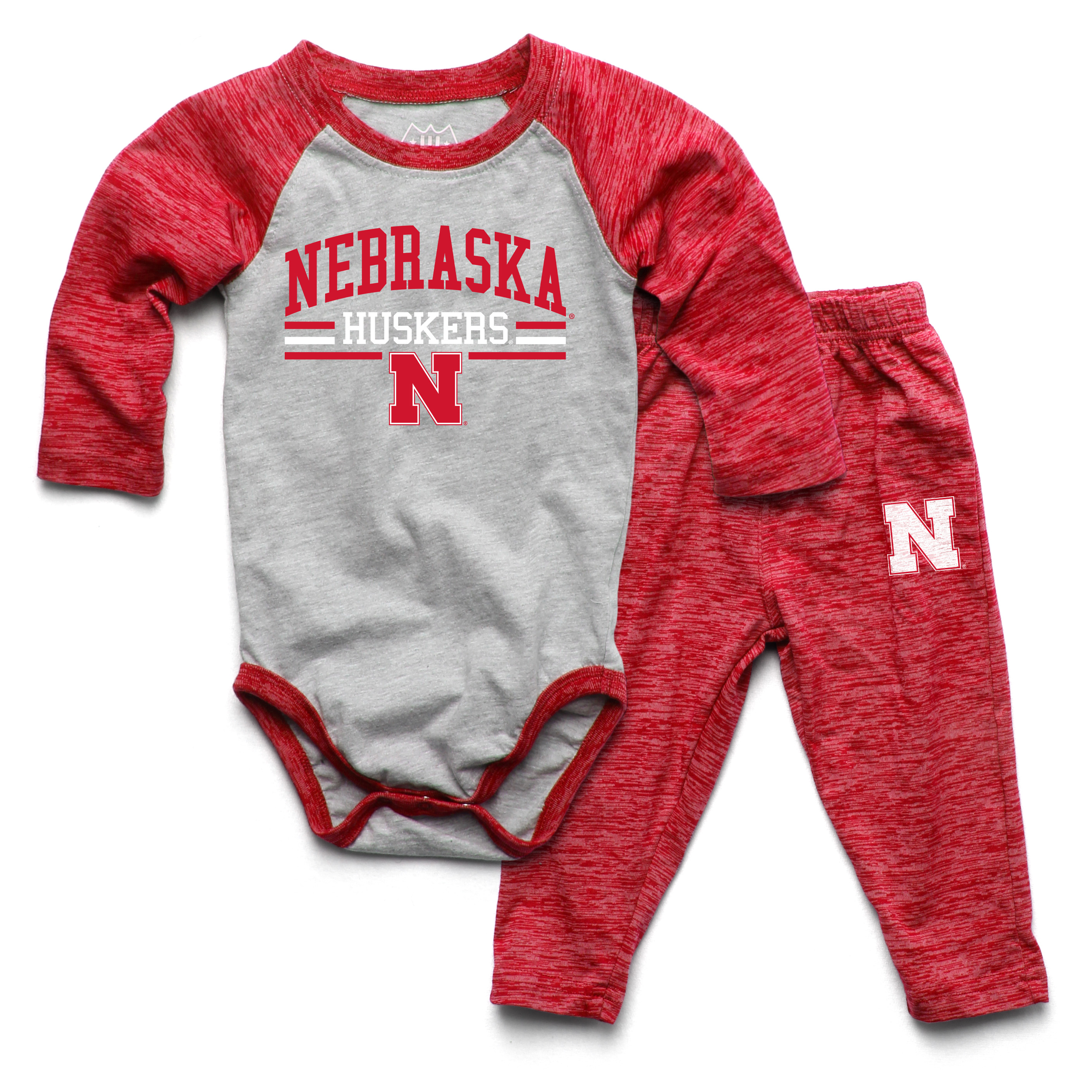 Wes and Willy Baby College Long Sleeve One Piece and Pant Set - Picture 44 of 70