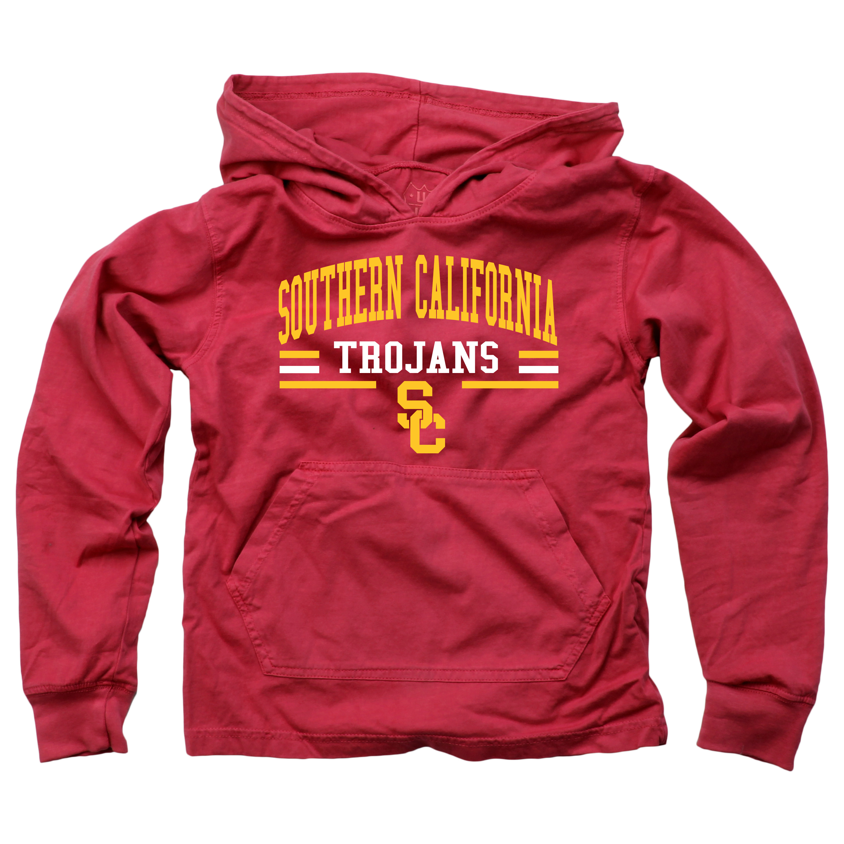 Wes and Willy Youth Boys Long Sleeve Hooded T-Shirt College Jersey Hoodie - Picture 13 of 63