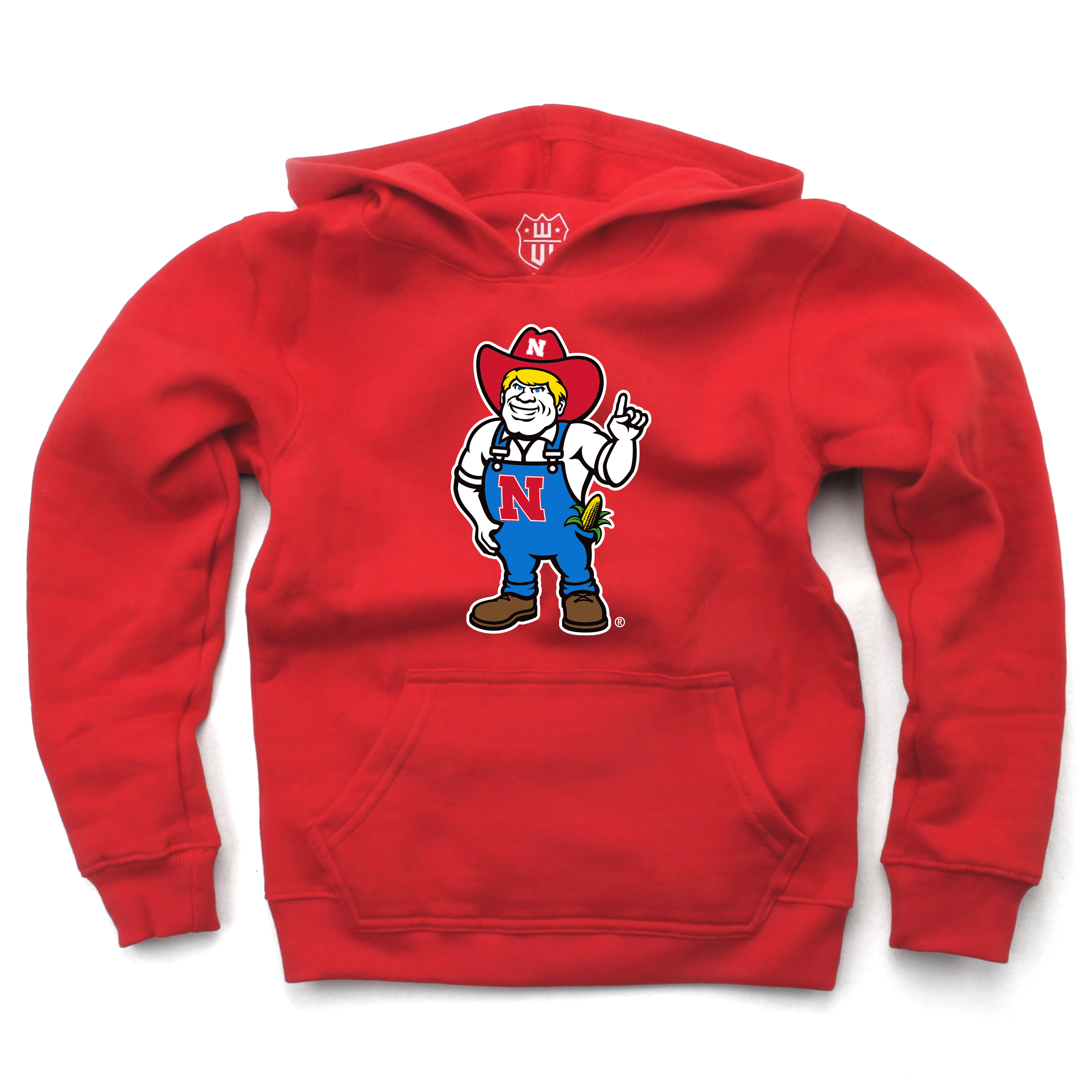 Wes and Willy Youth Boys (8-20) College Team Logo Hoodie - Picture 2 of 34