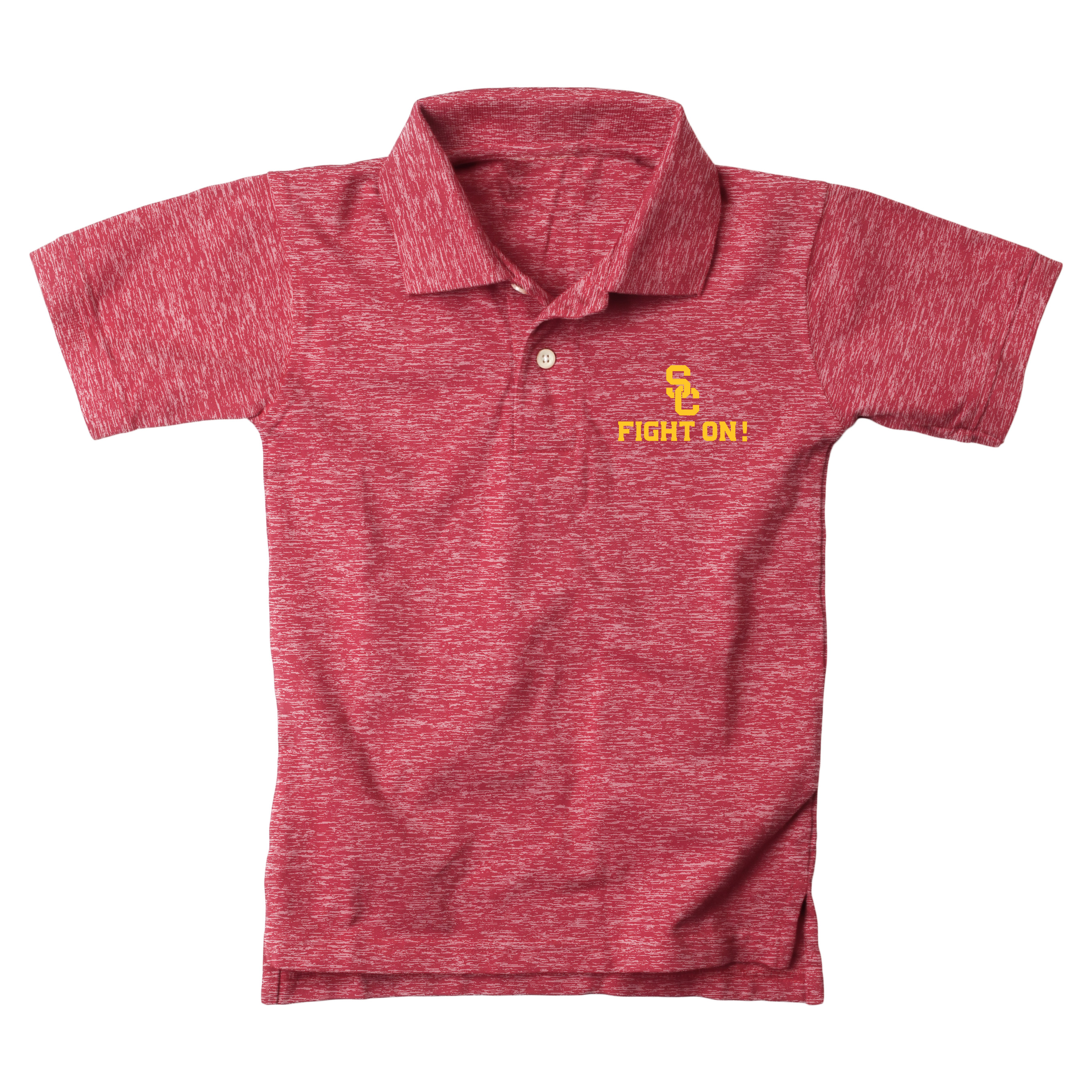 Wes and Willy Youth Boys Cloudy Yarn College Polo - Picture 10 of 46