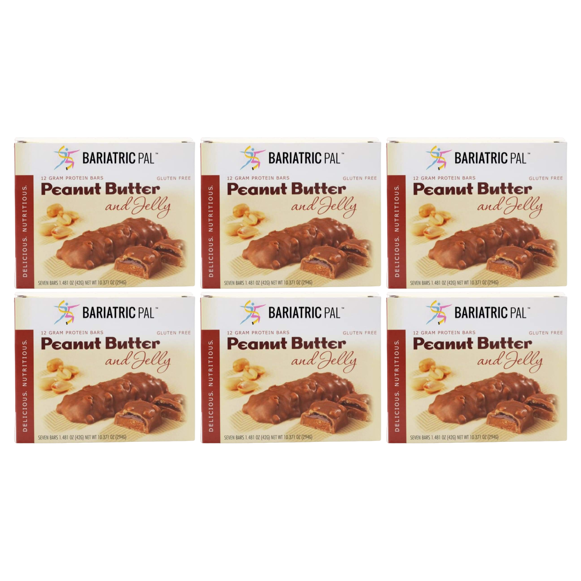BariatricPal Protein Bars - Peanut Butter and Jelly