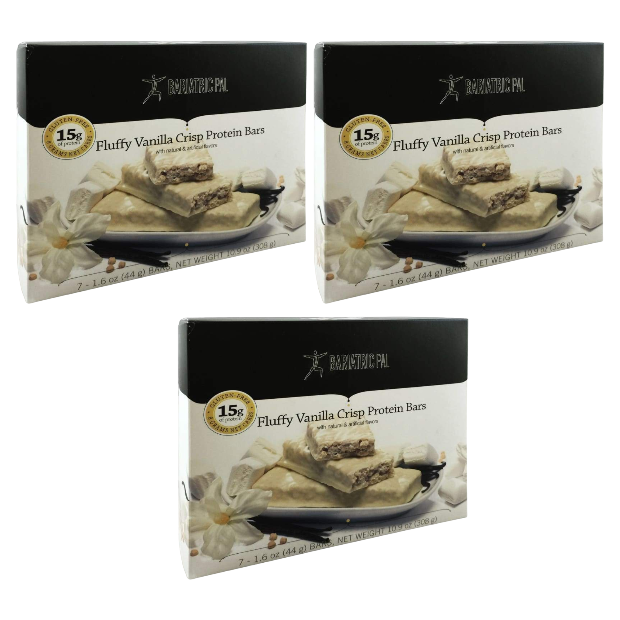 BariatricPal Low Carb Protein & Fiber Bars - Fluffy Vanilla Crisp - Picture 6 of 7