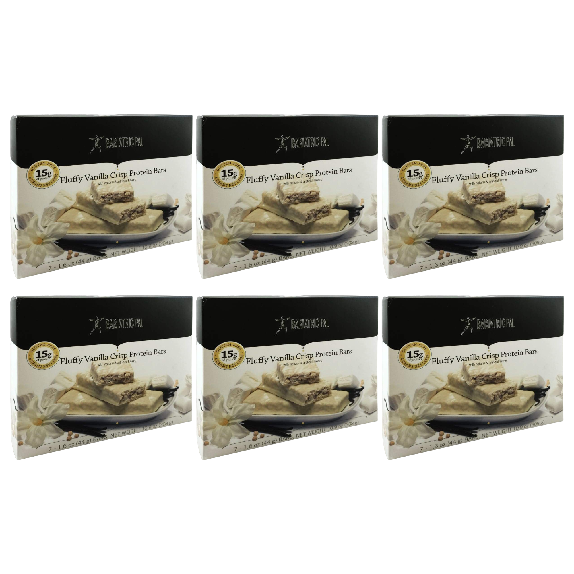 BariatricPal Low Carb Protein & Fiber Bars - Fluffy Vanilla Crisp - Picture 7 of 7