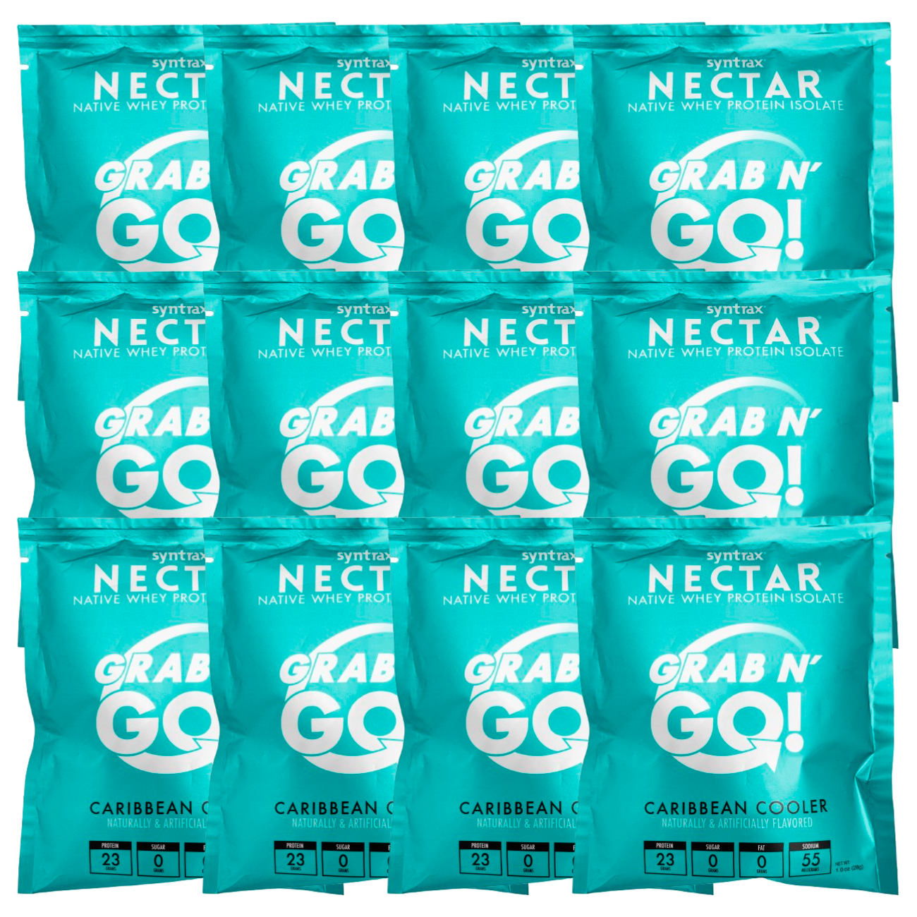 Syntrax Nectar Protein Powder Trial Sizes (12-Pack) – 15 flavors to choose from!
