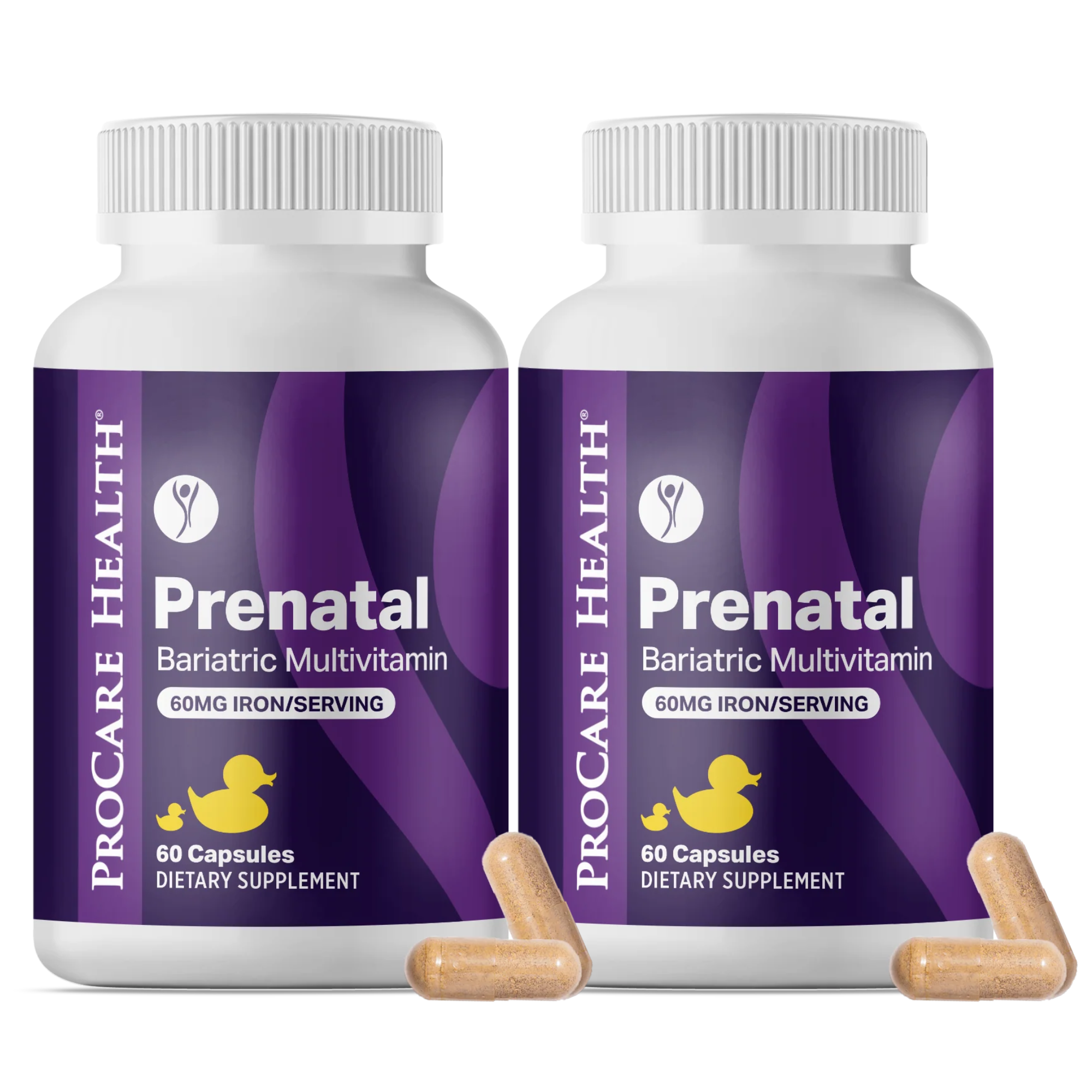 ProCare Health Bariatric + Prenatal Multivitamin, 60 Capsules