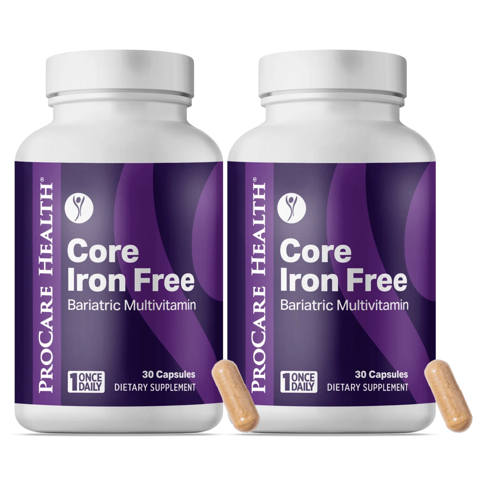 ProCare Health “1 per Day!” Bariatric Multivitamin Capsule – Iron Free