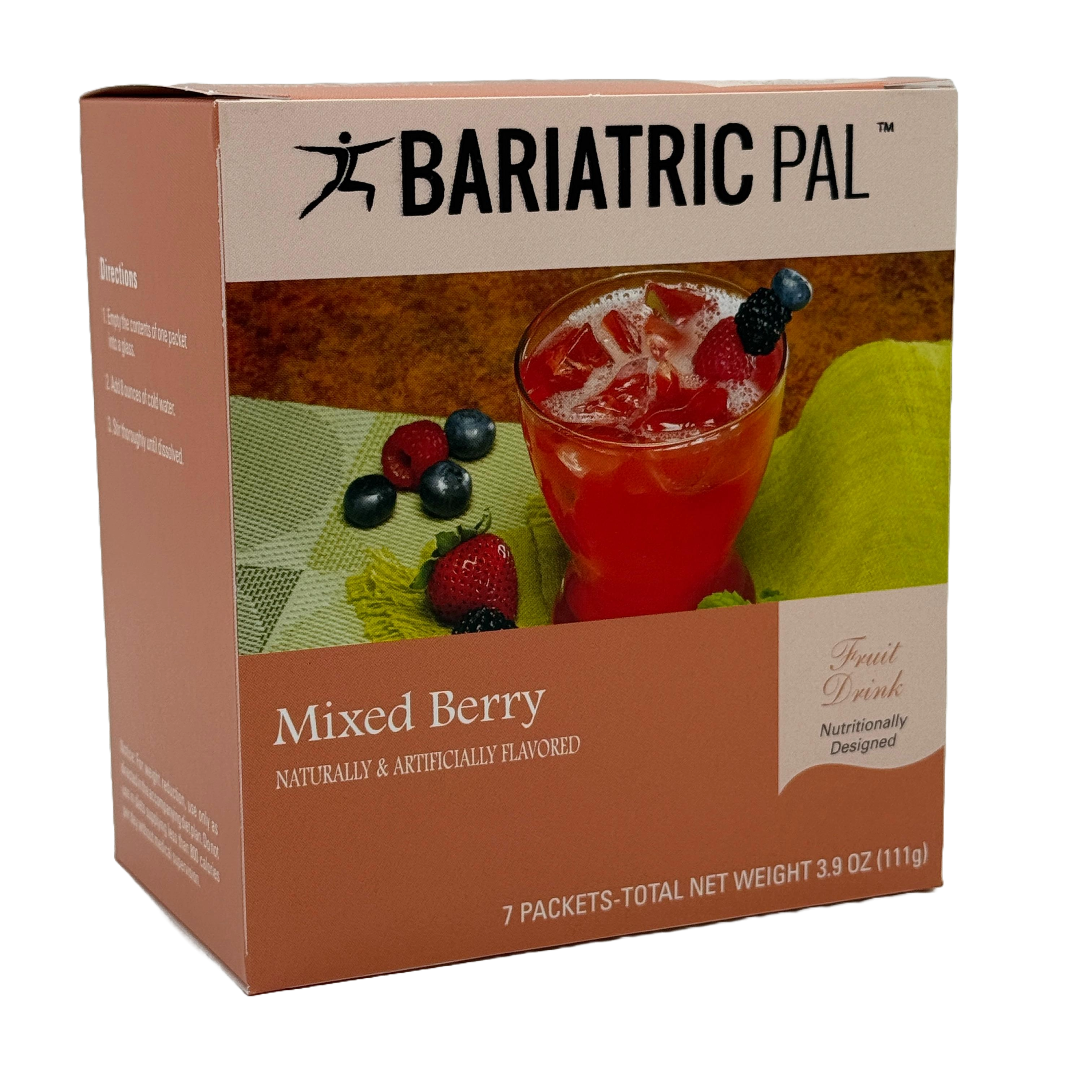 BariatricPal 12g Protein Fruit Drink – Mixed Berry