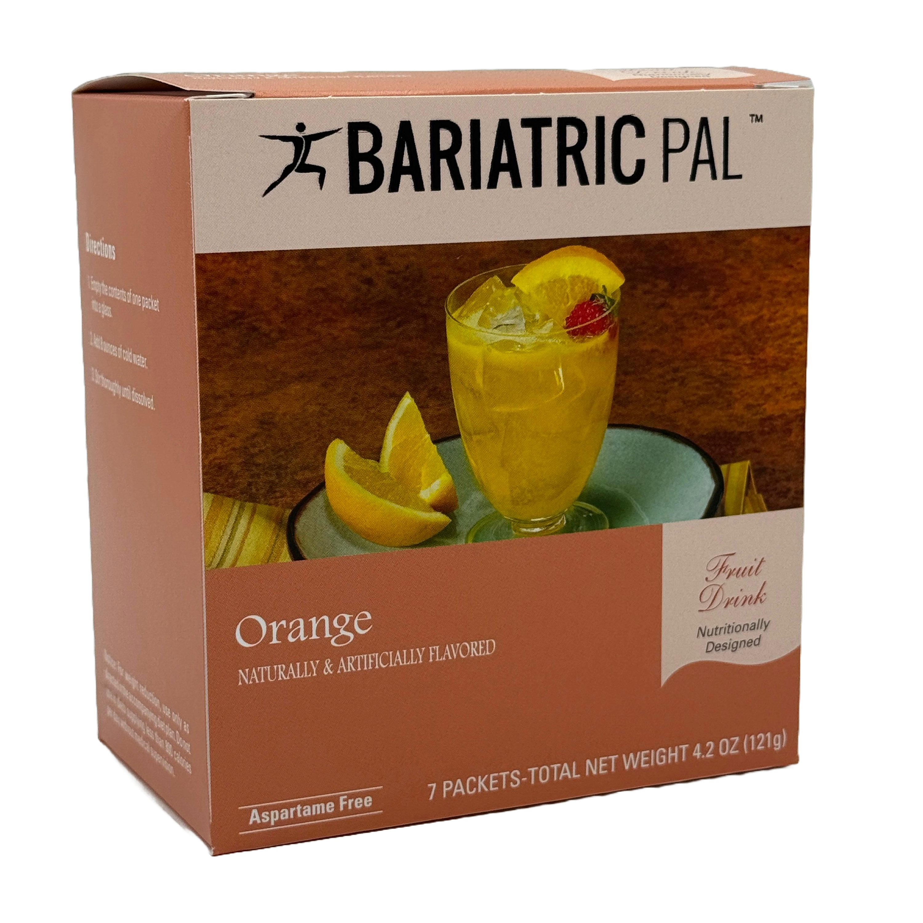 BariatricPal 12g Protein Fruit Drink – Orange (Aspartame-Free)