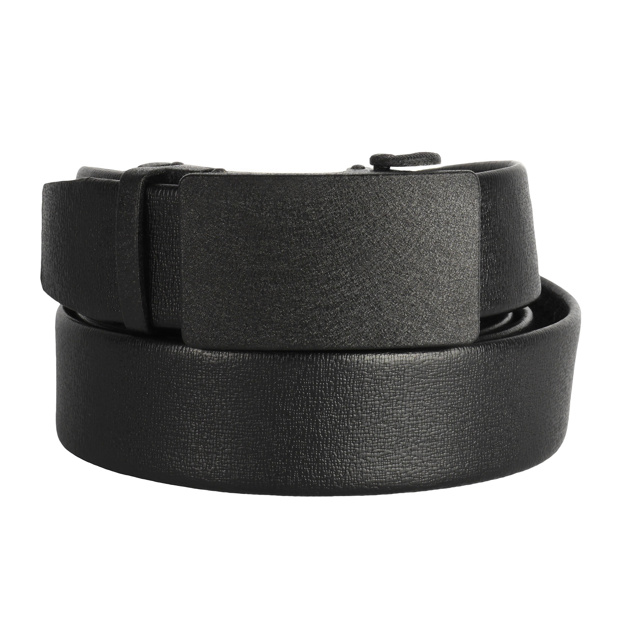 Cinturón de trinquete de cuero para hombre, ajuste para adaptarse a la cintura de 18"" - 56"", caja de regalo - Imagen 7 de 80