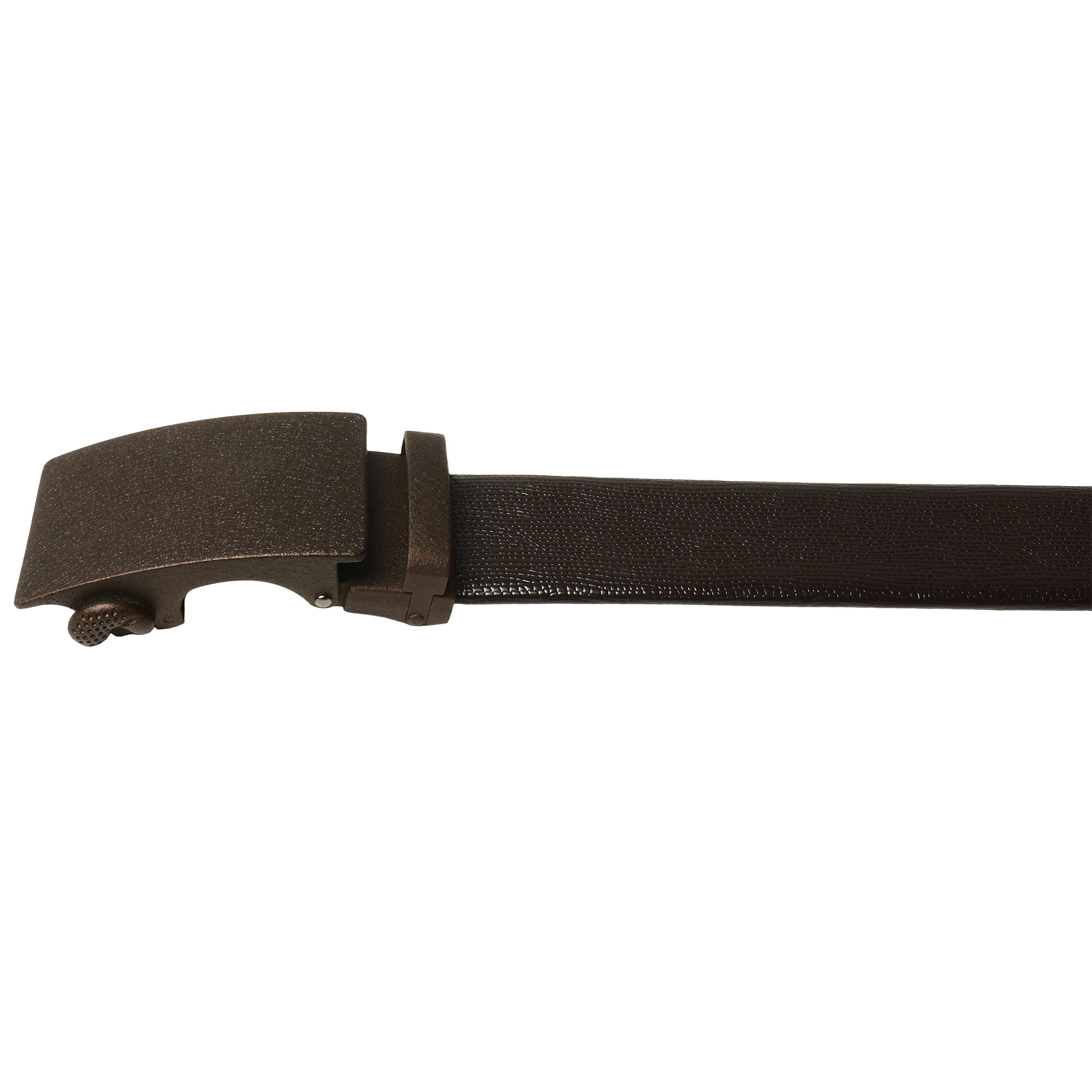 Cinturón de trinquete de cuero para hombre, ajuste para adaptarse a la cintura de 18"" - 56"", caja de regalo - Imagen 14 de 80