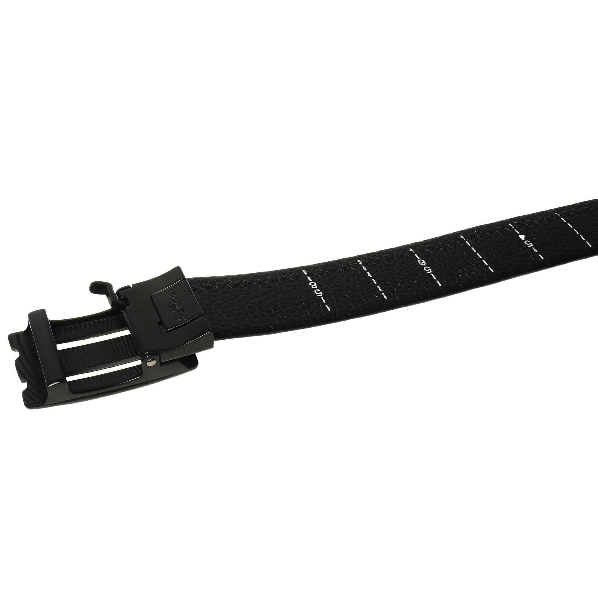 Cinturón de trinquete de cuero para hombre, ajuste para adaptarse a la cintura de 18"" - 56"", caja de regalo - Imagen 22 de 80