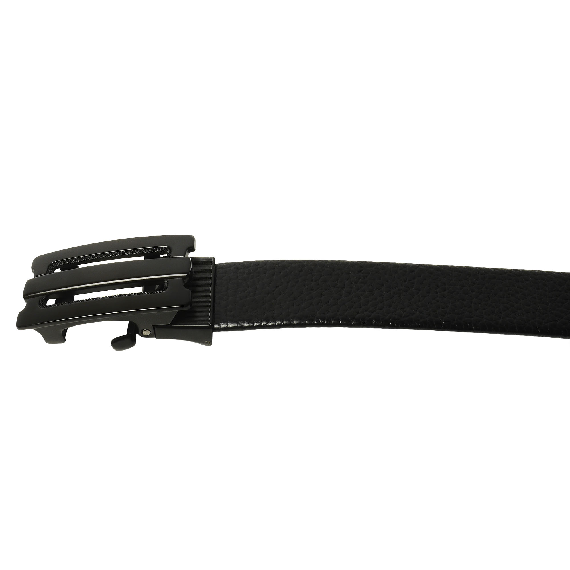 Cinturón de trinquete de cuero para hombre, ajuste para adaptarse a la cintura de 18"" - 56"", caja de regalo - Imagen 21 de 80