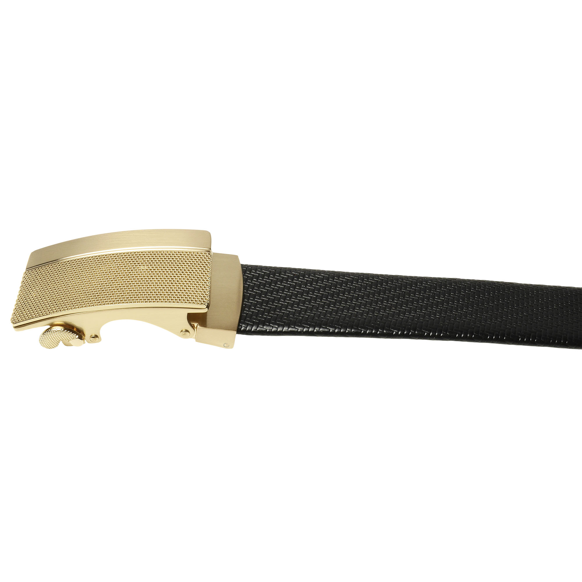 Cinturón de trinquete de cuero para hombre, ajuste para adaptarse a la cintura de 18"" - 56"", caja de regalo - Imagen 39 de 80