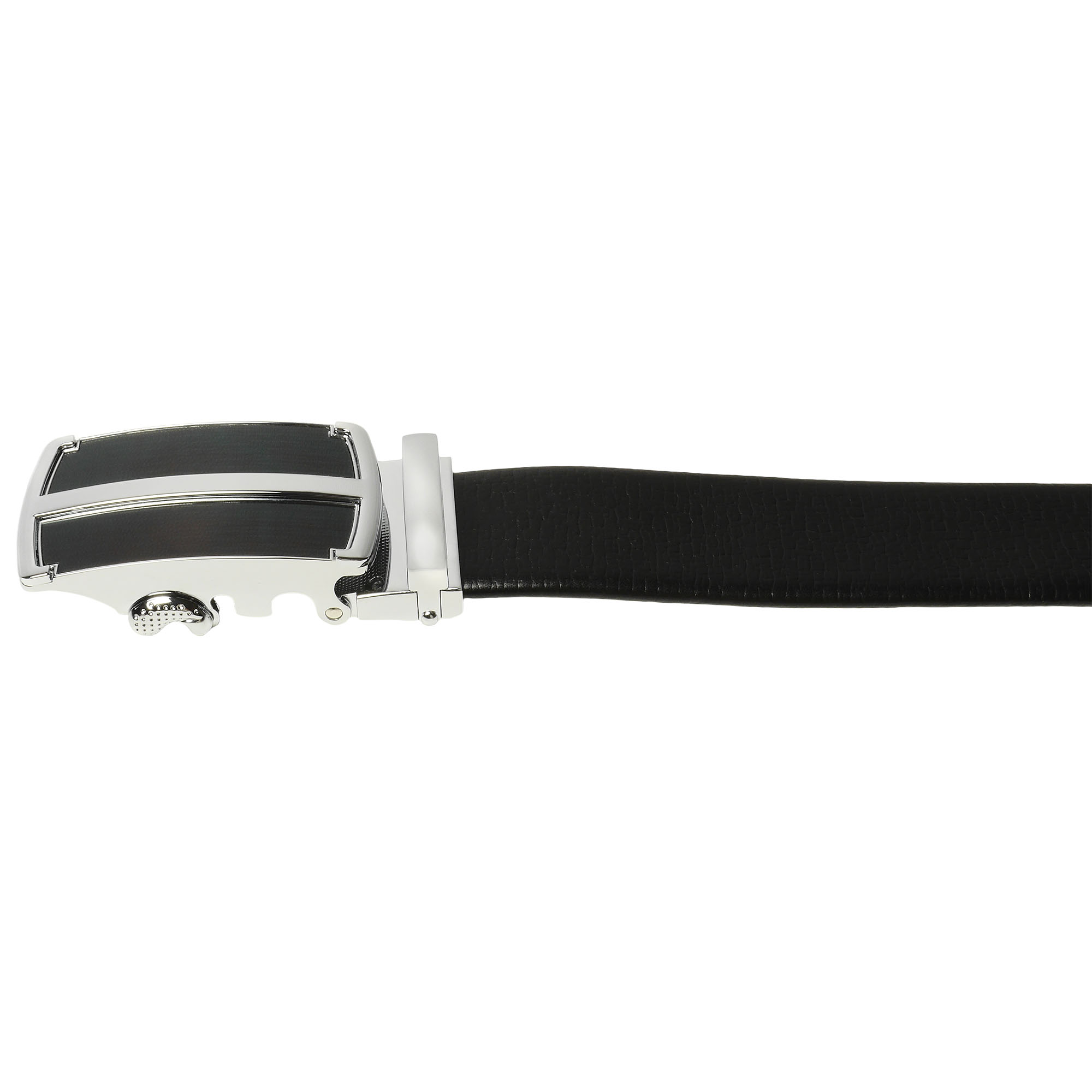 Cinturón de trinquete de cuero para hombre, ajuste para adaptarse a la cintura de 18"" - 56"", caja de regalo - Imagen 63 de 80