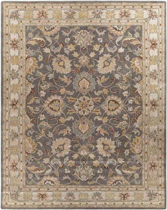 Paris Traditional Khaki Area Rug - Picture 20 of 34