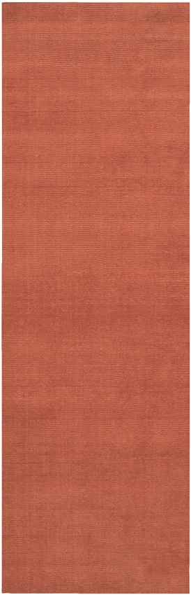 Rennes Modern Burnt Orange Area Rug - Picture 10 of 21
