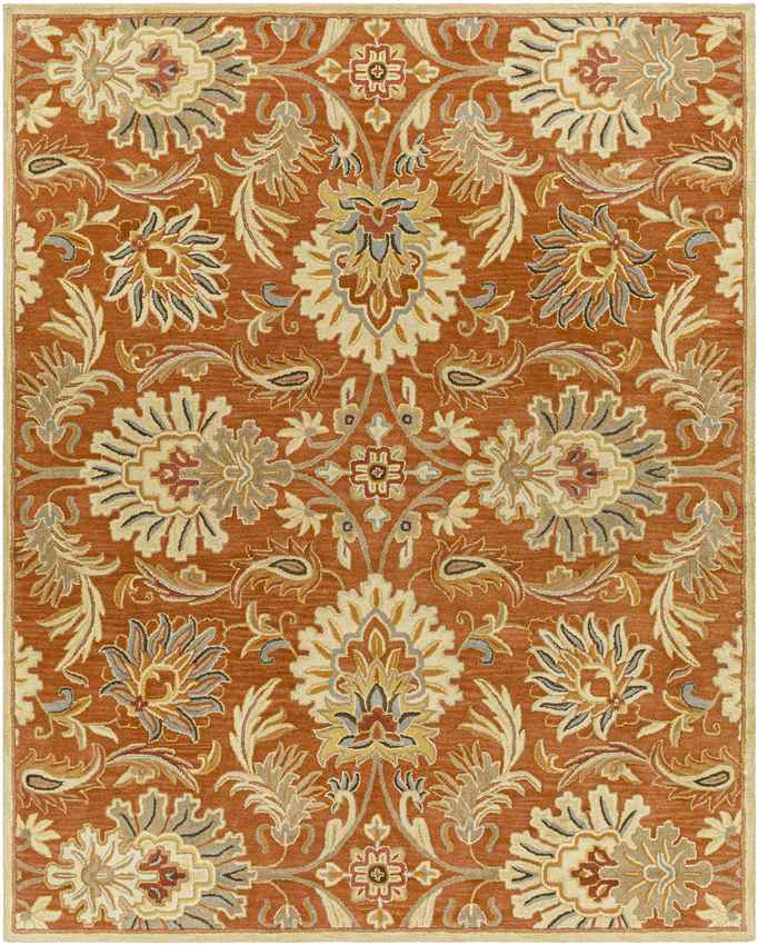 Area Rugs 8x10 Lyon Traditional Camel Rug for Living Room and Bedroom - Picture 20 of 30
