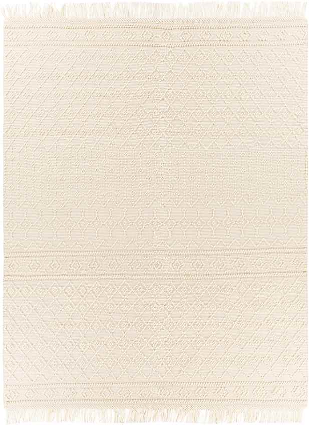 Area Rugs 8x10 Amiens Cottage White Rug for Living Room and Bedroom - Picture 14 of 14