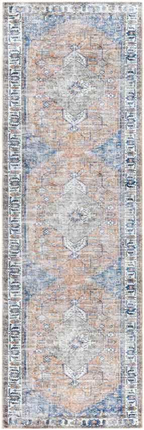 Area Rugs 8x10 Traditional Living Room 5x7 Carpet Westwood Washable Blue Rug - Picture 12 of 15