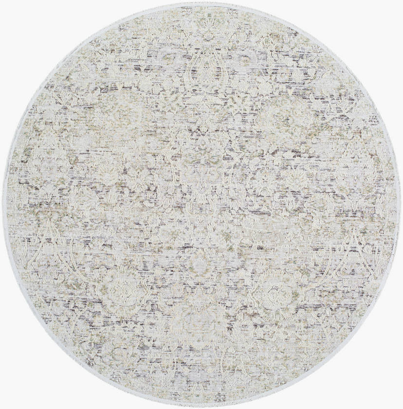Miquel Traditional Medium Gray/Beige Area Rug - Picture 13 of 16