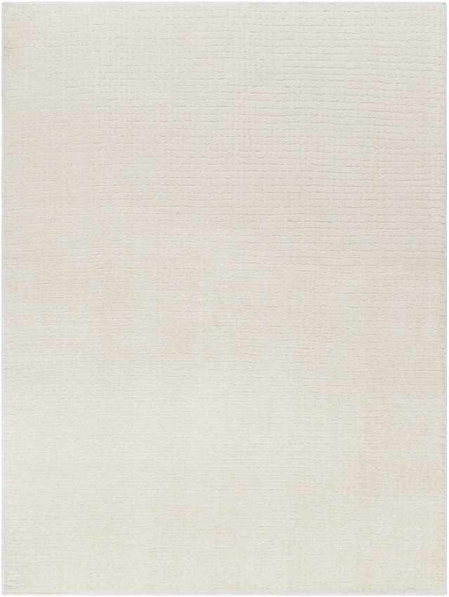 Alfombra de área moderna Lajoy marfil/blanco roto - Imagen 9 de 10