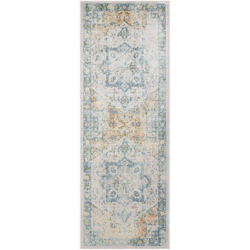 Area Rugs Hollenberg Traditional Slate Washable Area Rug - Picture 8 of 8