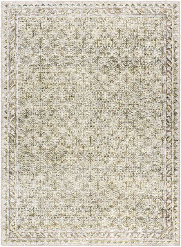 Alfombra Lavable Rainier Tradicional Marrón Claro - Nuestro PNW Hogar x Livabliss - Imagen 15 de 16