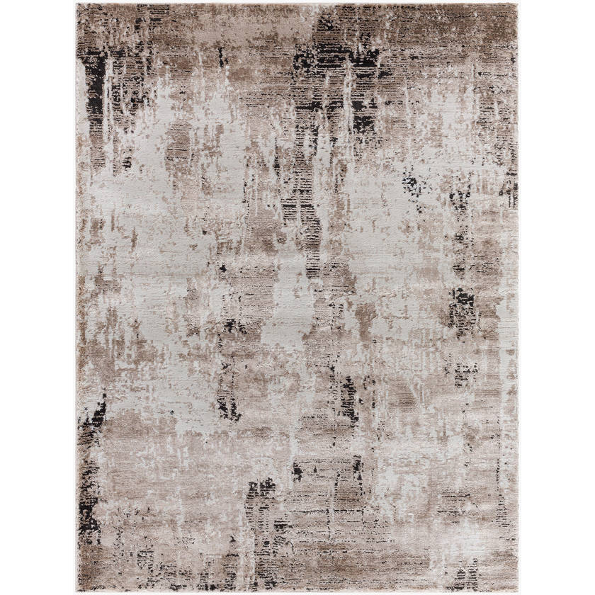 Tyjuan Modern Tan/Black Area Rug - Picture 9 of 10
