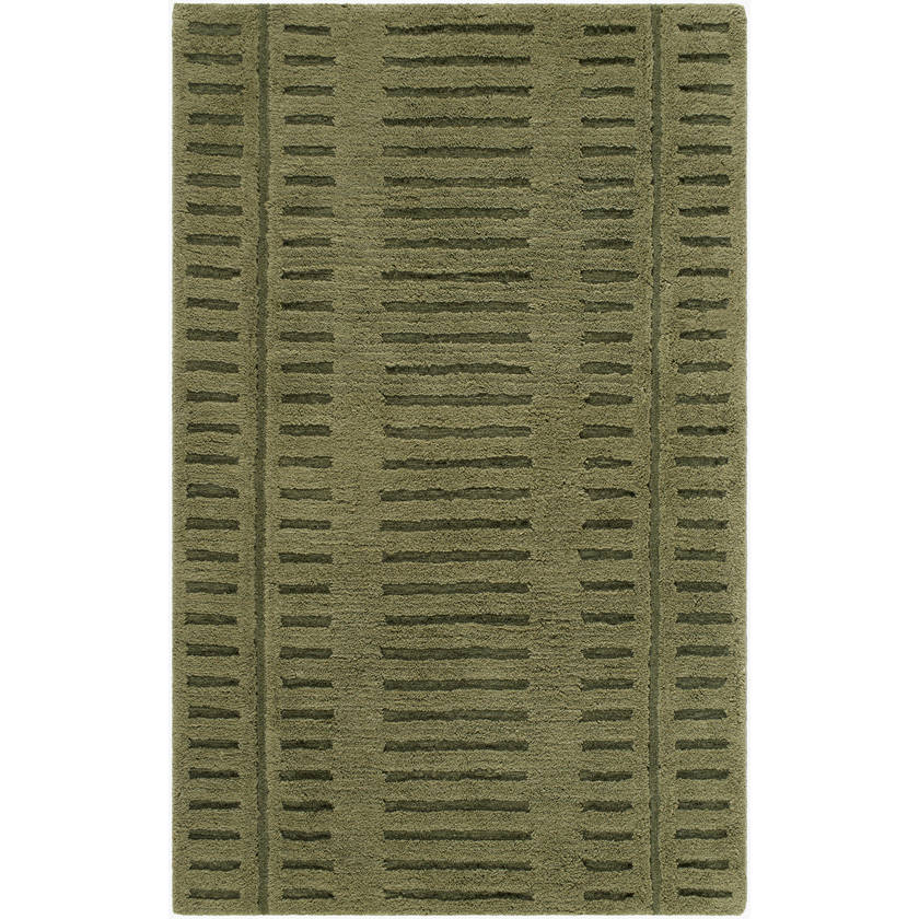 Area Rugs Dadrian Modern Army Green Washable Area Rug - Picture 7 of 12