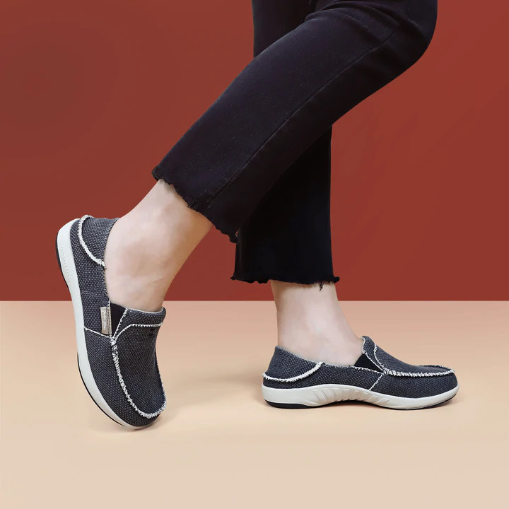 Mocasín ortopédico para dolor de pies con fascitis plantar para mujer de Geckoman - Imagen 13 de 20