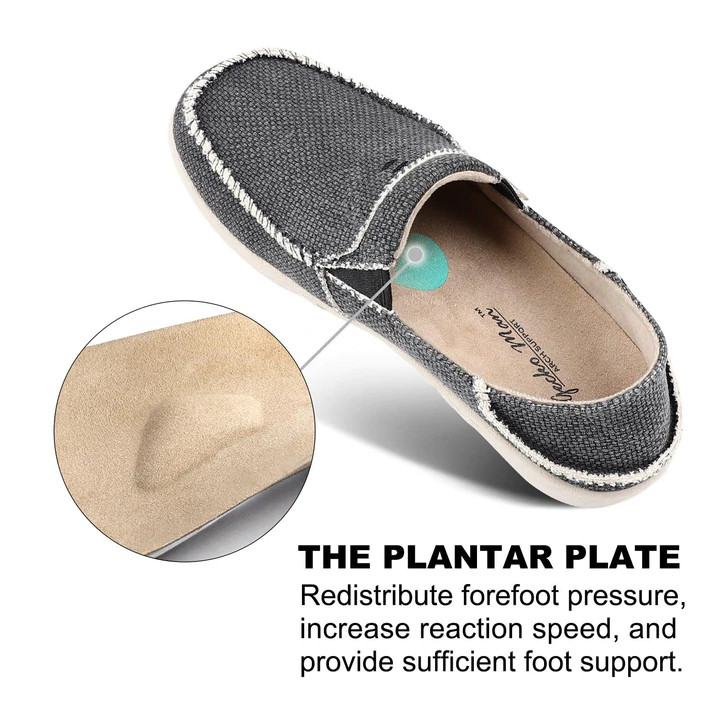 Mocasín ortopédico para dolor de pies con fascitis plantar para mujer de Geckoman - Imagen 16 de 20