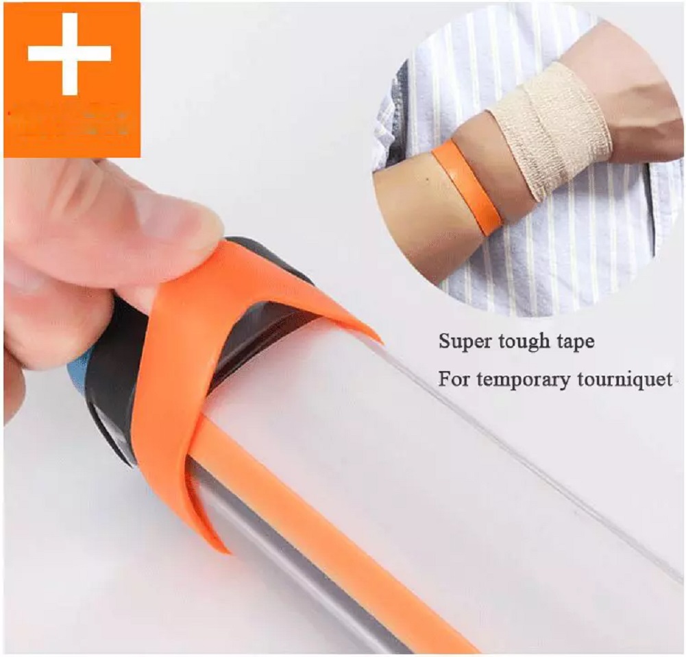 Linterna recargable de tubo portátil de emergencia para acampar con martillazo de seguridad e imán - Imagen 17 de 22