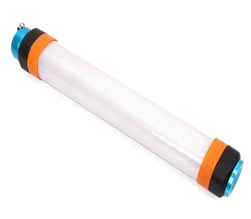 Linterna recargable de tubo portátil de emergencia para acampar con martillazo de seguridad e imán - Imagen 11 de 22