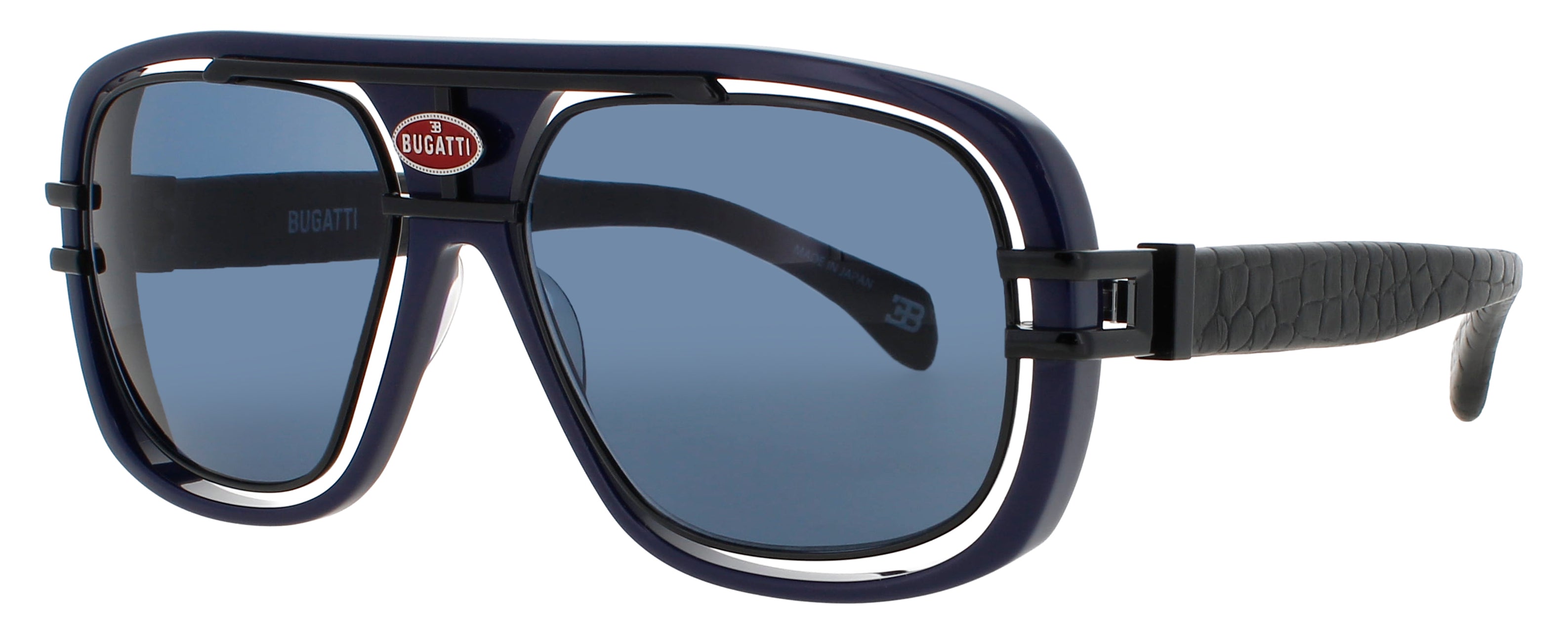 Bugatti 07-DK.BLU/BK Sunglasses eyewear